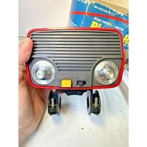Archer Road Patrol AM/FM bicycle radio by Radio Shack, Cat. No. 12-200, NIB Vtg